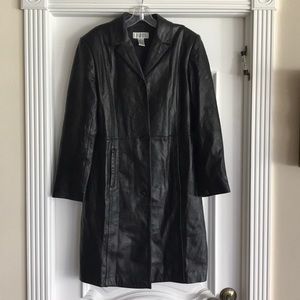 Alfani Leather Coat